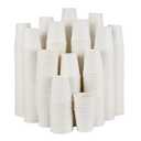 Yes!Fresh [400Count] 3oz Disposable Paper Cups,Hot/Cold Beverage Drinking Cup，Small Paper Cups for Bathroom and Mouthwash (3 oz, 400 Count, White)