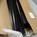 ARIFARO 4x4 Fence Post Anchor Ground Spike, 36 Inch Heavy Duty Powder Coated Metal Post Anchor for Fence, Mailbox & Garden Posts, Fits 3.5" x 3.5" Actual Post, Black, Pack of 4