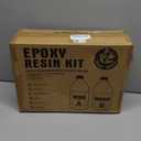 Epoxy Resin 2 Gallon Kit, High-Performance Table Top Epoxy Resin, Self-Leveling, Minimal Bubbles, Clear, Glossy, UV Resistant, Perfect for Table Tops, Crafts. DIY & Pro Number 1 Choice