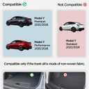 Spigen Rear Bumper Trunk Sill Guard Bumper Protection with Easy Glide Sliding Grooves for 2025/2026 Tesla Model Y Juniper Accessories (Premium & Performance 2025/2026) - Black