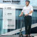 ECOROAD Electric Scooter,25MPH-32MPH, 18-50 Miles Range, 330LBS Load, Off-Road Tires, RGB Lights & APP Control
