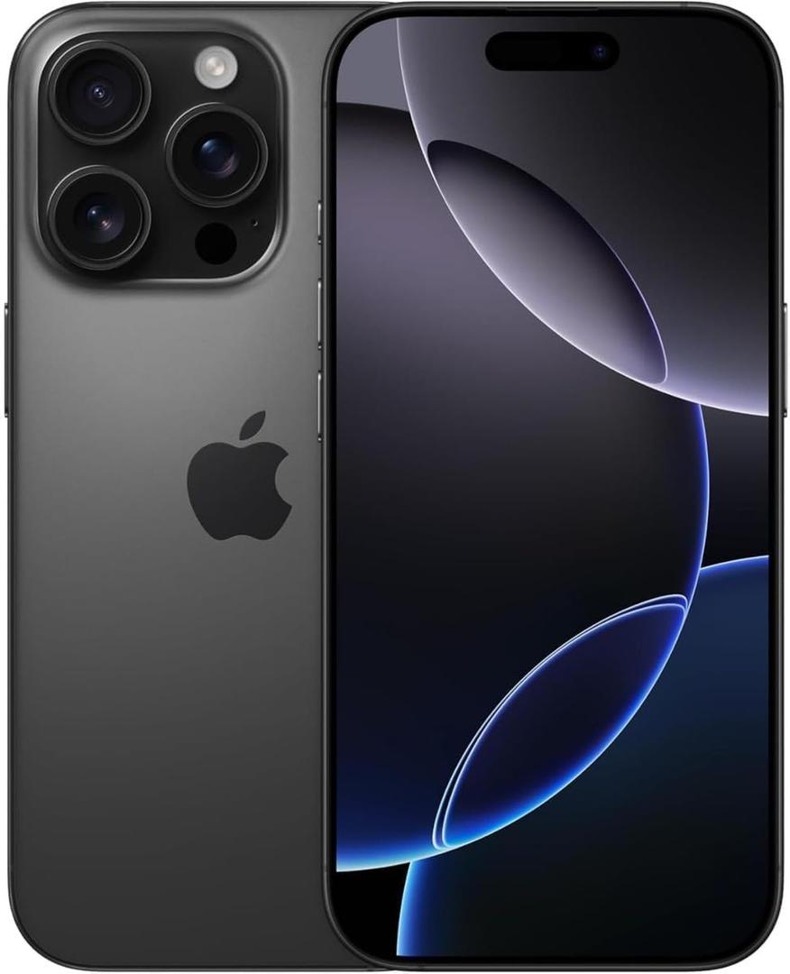 Apple iPhone 16 Pro, US Version, 256GB, Black Titanium - Unlocked 