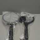 YISSVIC Electric Fly Swatter Bug Zapper Racket 4000V LED Screen Dual Modes Fly Zapper Rechargeable for Indoor Home Office Backyard Patio Camping (Black-2 Pack)