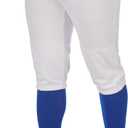 CHAMPRO Boys' Triple Crown 2.0 Baseball Knickers (Medium, White)