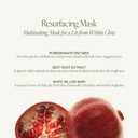 Tata Harper Resurfacing Mask, Instant Glow Face Mask, Gentle Exfoliating Face Mask, Enzyme Mask, Natural Skincare, 30ml