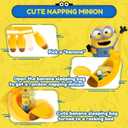 Minions Party Favor Set - Bundle of 2 Despicable Me Mystery Mini Squishy Stress Relief Figurines, Banana, Stickers, More | Minions Blind Box Pack