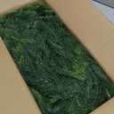 2 Pcs 6 Ft Artificial Norfolk Pine Christmas Garlands for Holiday Indoor Outdoor Decor，Real Touch Pine Garlands，Artificial Greenery Garland for Home Dining Table，Mantel，Wall Porch Christmas Decor