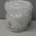 CURTA 2 Quart Translucent Round Food Storage Container with Lid, Pack of 4  NSF Listed, BPA-Free, Commercial-Grade Polypropylene, Freezer & Dishwasher Safe, Non-Stick, Easy-Read Graduations