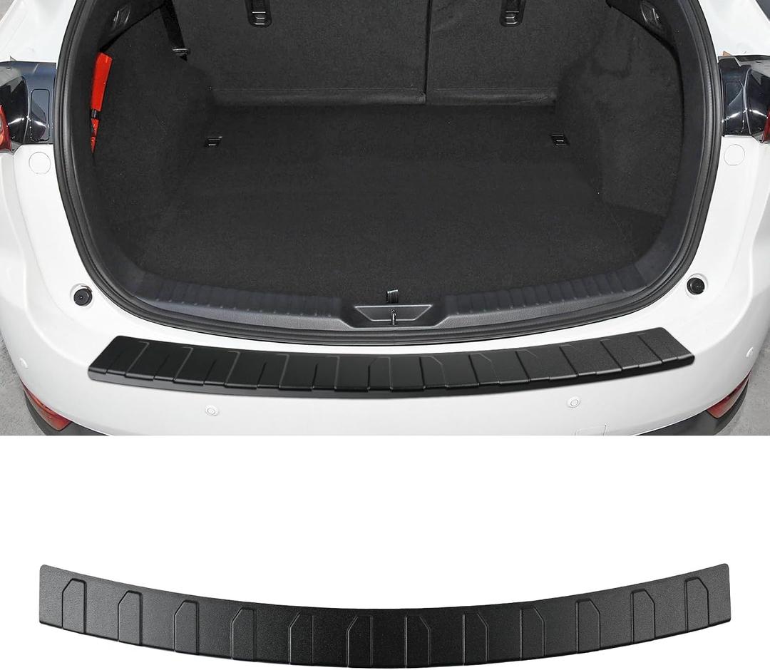 Rear Bumper Protector for Mazda 2017-2025 2026 CX5 CX-5 Car Accessories ABS Plastic Material Matte Black Resistant Trunk Door Entry Guards