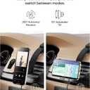 Belkin Wireless Car Charger, MagSafe Phone Holder & Car Dash Mount w/ 1M USB C Cable, Qi2 MagSafe Compatible Fast Charging iPhone Charger for iPhone 17, Galaxy S26, Pixel 10, Road Travelers, Black