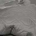 Ameritex Waterproof Dog Bed Cover Pet Blanket for Furniture Bed Couch Sofa Reversible (82x82 Inch (Pack of 1), Grey+dark Grey)