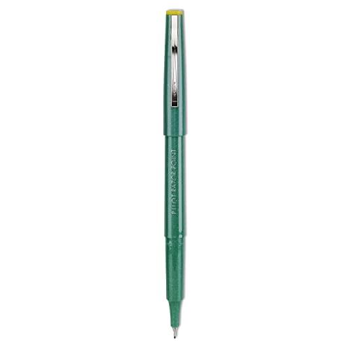 PILOT Razor Point Fine Line Marker Stick Pens, Ultra-Fine Point (0.3mm) Green Ink, 12-Pack (11007)