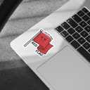 2 x 3Pcs I am My Own Red Flag Sticker Cute True Crime Gift My Favorite Murder Red Flag Vinyl Sticker Renegade Hilarious Stickers I'm The Flags Decal for Laptop Water Bottle Toolbox Phone Car 3"x3"