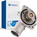 902-3036 Aluminu Engine Coolant Thermostat Housing Assembly Replacement for |2011-2021 Chrysler 200 Town & Country Dodge Avenger Journey Ram C/V ProMaster 1500 2500 3500 Cherokee|