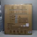 Cumbor 29.7-46" Baby Gate for Stairs, Toddler Safety Essentials for The House, Auto Close Dog Gate for Doorways, Mom's Choice Awards Winner-Easy Install Pressure Mounted Pet Gates for Dogs, White