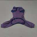 Sticky Hair Cat Clothes - Cat Recovery Suit & Pajamas for Sphynx & Kitten, Anti-Licking & Skin Disease Recovery Suit (Purple), X