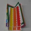24 Sheets Science Board Supplies 18 Self Adhesive Presentation Science Subtitles & 6 Project Titles Board Sticker for School Office Supplies(Colorful)