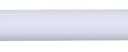 Adjustable Tension Steel Bathroom Shower Rod, 50-84 Inches, White Finish, No Drill  Design House, 564195