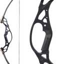 AMEYXGS Archery Recurve Bow 62" Takedown Bow Darw Weight 30-60LB Aluminum Alloy Bow Riser - Right Hand