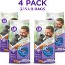 Purina Cat Chow Gentle Sensitive Stomach and Skin Dry Cat Food with Turkey - (Pack of 4) 3.15 lb. Bags