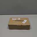 2 Inch Casters, ASHGOOB Caster Wheels with Side Brake, Locking Casters Set of 8, Industrial/Furniture Swivel Plate Caster Wheels for Workbench and Carts, Orange Polyurethane (PU) Castors (8 Pack)