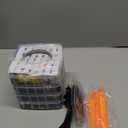 1365Pcs Car Push Retainer Clips Body Clips Plastic Fasteners Kit Fender Rivet Clips 44 Most Popular Sizes Nylon Auto Push Pin Rivets Set for Toyota GM Ford Honda Acura Chrysler,red (Orange)