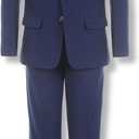 Calvin Klein Boys' Formal Suit Set, Includes Single Breasted Jacket, Infinity Blue, Size 14