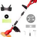 Cordless String Trimmer for Milwaukee M18 Batteries,with 8 INCH Cutting Diameter, Brushless Motor,Folding 3 in 1 Electric Weed Wacker Grass Trimmer for Garden and Yard Lawn(NO Battery)