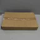 White Rectangle Lamp Shades Set of 2, 16"L x 8"W x 10"H, Large Replacement Lampshades for Table Lamps Floor Lamps, Natural Linen Bedside Lamp Shades, Spider, Harp Holders Included, Easy Assembly