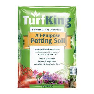 TURF KING POTTING SOIL 8 QT