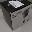 Boxtech Aquarium Hang On Filter - Power Waterfall Suspension Oxygen Pump - Submersible Hanging Activated Carbon Biochemical Wall Mounted Fish Tank Filtration Water (5-10 Gal)