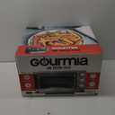 Gourmia GTF7350 6-in-1 Multi-function, Stainless Steel Air Fryer Oven - 6 Cooking Functions - Fry Basket, Oven Rack, Baking Pan & Crumb Tray, Included + Recipe Book