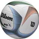 WILSON AVP PXL Volleyball - Official Size, White/Blue/Green