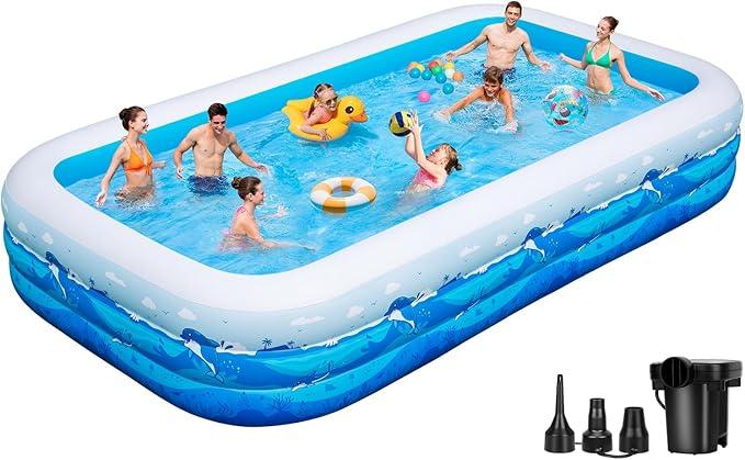 Inflatable Swimming Pool 130x72x22Inc