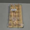 3pcs Chunky Knitting Blanket Loom Foldable, 35.4 Inch Thick Wooden Chunky Yarn Blanket Crochet Loom Frame with 1 Screwdriver & Assembly Tools Portable for DIY Blanket Throw Afghan Beginners Friendly