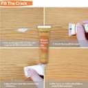 REALINN Wood Furniture Repair Kit- Set of 28 - Touch Up Markers, Fillers with Wood Putty - Repair Scratch, Cracks, Hole, Discoloration for Wooden Door, Floor, Table, Cabinet