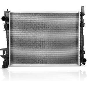 Engine Coolant Radiator, Fit for Dodge Ram 1500 2004-2008 3.7L 4.7L, 2003 V8 5.7L, 2002 5.9L, Ram 2500 2004-2008 4.7L, 2003 5.7L, Ram 3500 2003 5.7L, Automatic Transmission, OE CU2480, 2480