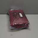 Sancua 2 Pack Burgundy Tablecloth 60 x 120 Inch, Rectangle 8 Feet Table Cloth - Stain and Wrinkle Resistant Washable Polyester Table Cover for Dining Tables, Buffet Parties and Camping