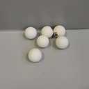 Practice Golf Balls - White & Glow in The Dark - Real-Feel Training Golf Balls - Outdoor & Indoor Golf Practice Balls - Standard Sized