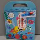 JoyCat Alphabet Water Coloring Book for Toddlers 3-5, Reusable 14 Activity Pages with Water Pen for No-Mess Drawing, Preschool Alphabet Learning Letter Tracing Toys, Toddler Boys Girls