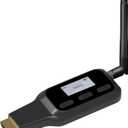 Tendak HDMI ARC to Bluetooth Transmitter, TV Audio Adapter for Wireless Headphones & Speakers, HDMI ARC Audio Extractor Support Simultaneous Dual Device Pairing, CEC Volume Control, Display Screen