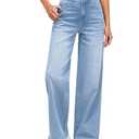 GRAPENT Wide Leg Jeans for Women High Waist Women Jeans Baggy Jeans for Women High Waisted Y2K Clothes Womens Wide Leg Pants Casual Country Concert Outfits Color Bay Blue, 2X