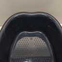 AXLOFO Foot Soaking Bath Basin, Large Plastic Foot Soaking Tub, Feet Massage Feet Bath Bucket, Great for Getting the Dead/Old Skin Off Your Foots (blackbasin)