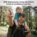 Dad Gifts for Men, Dad Hat Embroidered Letters Adjustable Baseball Cap (Medium)