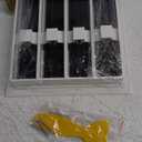 14x8 Modern AC Vent Cover, Decorative White Air Vent (Duct Opening Cutout), All Aluminum Standard Linear Slot Diffuser, Low Noise - Register Grille for Ceiling, Walls & Floors