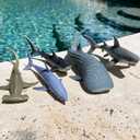 Safari Ltd. Shark Toy Set - Figurines of Great White, Tiger, Whale Shark, Hammerhead, and Mako - Play Set for Boys, Girls & Kids 3+