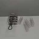 4 Shells Taco Fryer Basket Stainless Steel Taco Fryer Holds Kitchen Deep Fry Basket with Handle Flat Bottom Frying Shell Mold