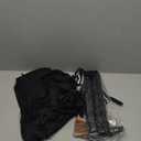 Oskiner Grim Reaper Costume for Kids, Scary Halloween Costume for Boys with Glowing Red Eyes/Scythe/Notebook/Gloves (Large)