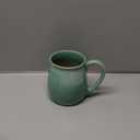 Bosmarlin Large Ceramic Coffee Mug, Green Big Tea Cup for Office and Home, 21 Oz, Dishwasher and Microwave Safe (Pale Green, 1)