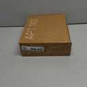 APT 1101 Glass Square Spice Jars with Labels, 4oz Glass Jars with Bamboo Lids, Spice Bottles, Seasoning Organizer, 12 Pack (White)